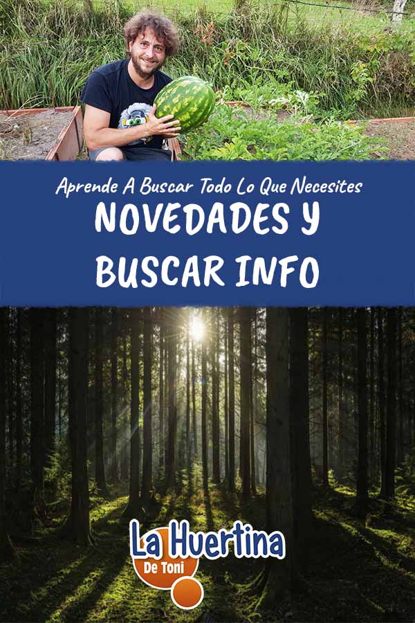 como buscar informacion en la huertina de toni