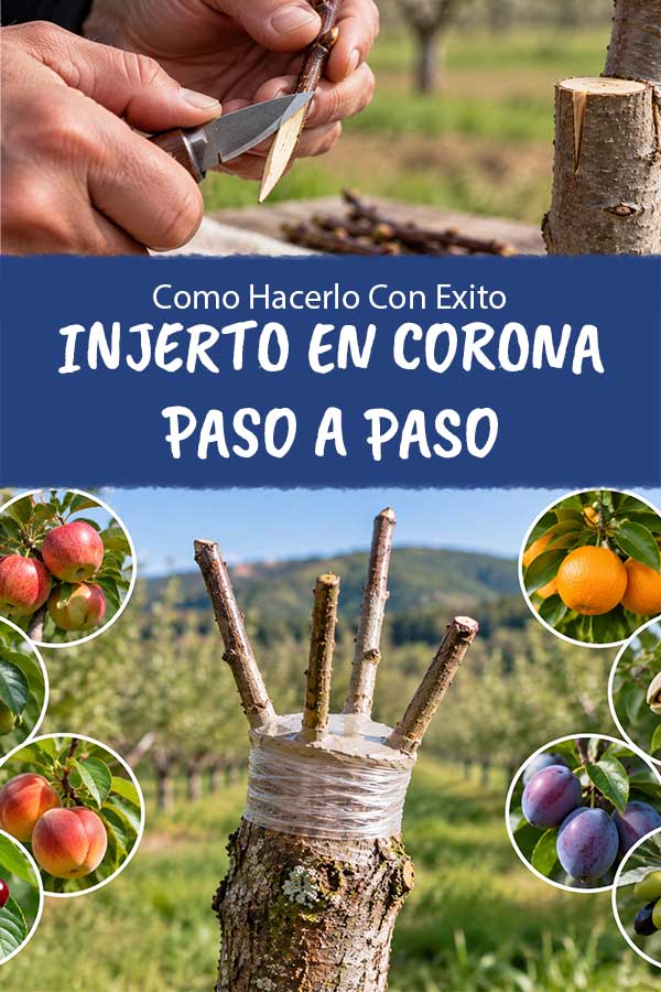 injerto en corona paso a paso